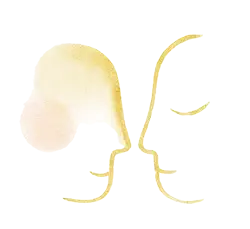 Illustrations conversations deux visages face à face